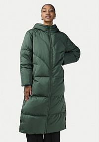 Kurtka puchowa YAS zielona damska Płaszcz zimowy
