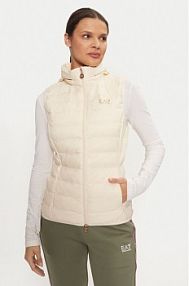 Kamizelka EA7 Emporio Armani beżowa damska 