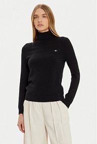 Golf Gant czarny damski 