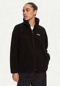 Bluza z polaru Fila czarna damska Polar