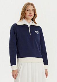 Bluza przez głowę Gant granatowa 