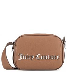 Torebka listonoszka Juicy Couture brązowa 