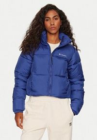 Kurtka puchowa Columbia niebieska damska Zimowa