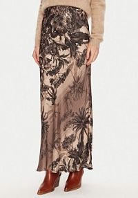 Spódnica maxi ViCOLO brązowa 