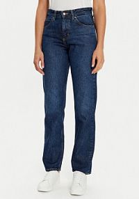 Jeansy Lee granatowe damskie 