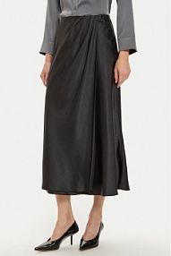 Spódnica maxi Guess czarna Midi