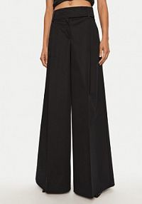 Spodnie eleganckie PINKO czarne damskie Kuloty