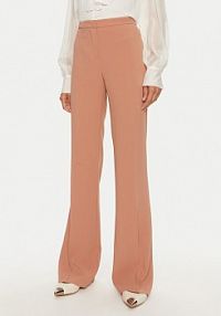 Spodnie eleganckie PINKO brązowe damskie Materiałowe