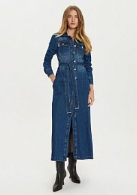 Sukienka jeansowa Babylon niebieska 