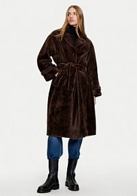 Płaszcz Dixie brązowy damski Przejściowy