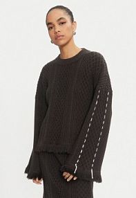 Sweter Karen by Simonsen czarny damski 