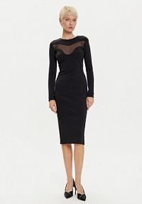 Sukienka koktajlowa PINKO czarna 