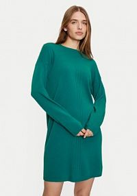 Sukienka dzianinowa United Colors Of Benetton zielona 