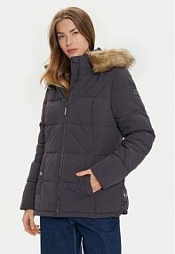 Kurtka puchowa Fransa czarna damska Zimowa