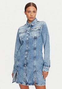 Sukienka jeansowa Tommy Jeans niebieska 