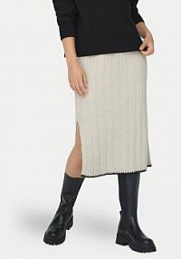 Spódnica ołówkowa ONLY beżowa Chick 15330190  Regular Fit