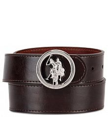 Pasek U.S. Polo Assn. brązowy damski 