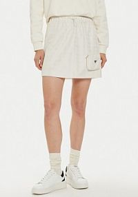 Spódnica mini Guess kremowa V4BD00 WGLW2 Écru Regular Fit