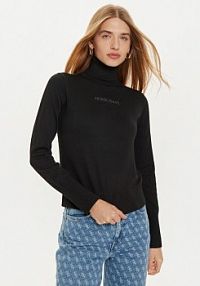 Golf Guess Jeans czarny damski 