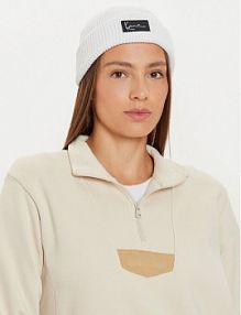 Czapka zimowa Karl Kani biała damska 