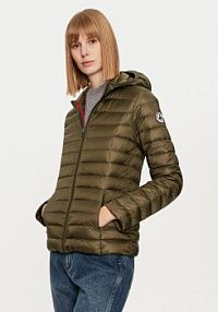Kurtka puchowa Jott zielona damska 