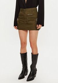 Spódnica mini Silvian Heach zielona 