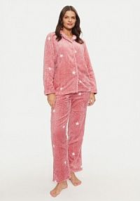 Piżama Selmark różowa damska 