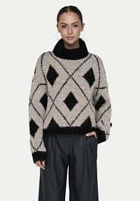 Golf JDY beżowy damski 