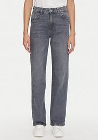 Jeansy Noisy May szare damskie 