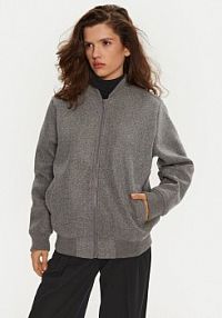 Bomberka Brave Soul szara Kurtka bomber LJK-WRENLEY  Regular Fit