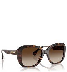 Okulary LAUREN RALPH LAUREN brązowe damskie Przeciwsłoneczne