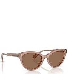 Okulary LAUREN RALPH LAUREN różowe damskie Przeciwsłoneczne