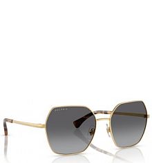 Okulary LAUREN RALPH LAUREN złote damskie Przeciwsłoneczne