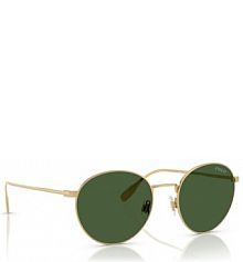 Okulary Polo Ralph Lauren złote damskie Przeciwsłoneczne