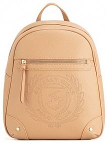 Plecak Beverly Hills Polo Club beżowy damski 
