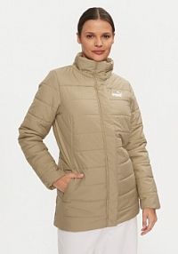 Kurtka puchowa Puma beżowa damska Zimowa 675364  Regular Fit