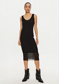 Sukienka koktajlowa PINKO czarna 