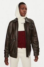 Komin PINKO beżowy damski 