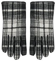 Rękawiczki skórzane ONLY szare Damskie