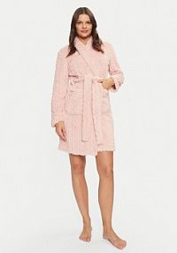 Szlafrok Selmark różowy damski 