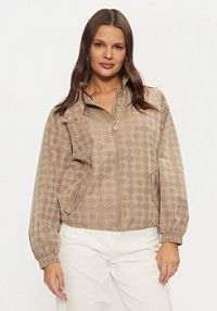 Kurtka przejściowa Guess brązowa damska 