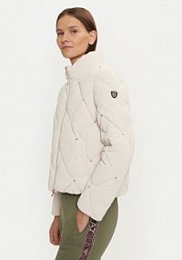Kurtka puchowa EA7 Emporio Armani beżowa damska Zimowa 6DTB14 TNDMZ 1120  Regular Fit