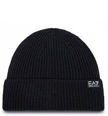 Czapka zimowa EA7 Emporio Armani granatowa damska 