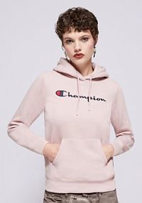 Bluza z kapturem Champion różowa damska Hooded Sweatshirt