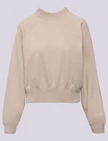 Bluza Champion beżowa damska Mock Turtle Neck Sweatshirt