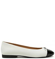 Baleriny MICHAEL Michael Kors białe