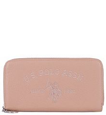 Portfel U.S. Polo Assn. beżowy damski
