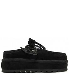 Klapki Naked Wolfe czarne damskie