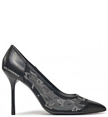 Szpilki KARL LAGERFELD czarne