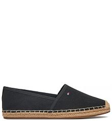 Espadryle Tommy Hilfiger czarne damskie
